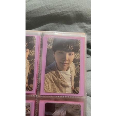 Suga Yoongi BTS Butter Photocard PC