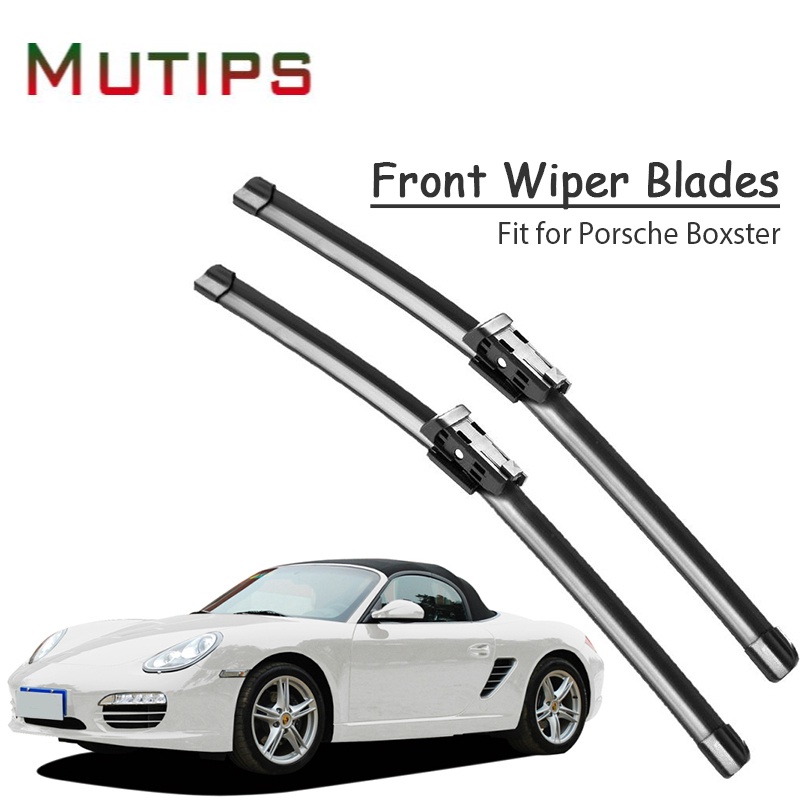 1 Set Karet Wiper Kaca Depan Mobil Untuk Porsche Boxster 986 987 981 2017 2016-1996