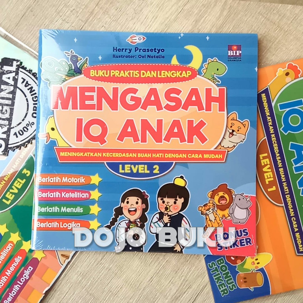 Seri Buku Praktis Dan Lengkap Mengasah IQ Anak by Herry Prasetyo