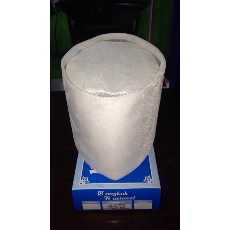 songkok putih premium tanpa kertas