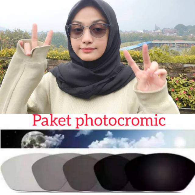 B2 Paket Lensa photocromic , Kacamata 6214
