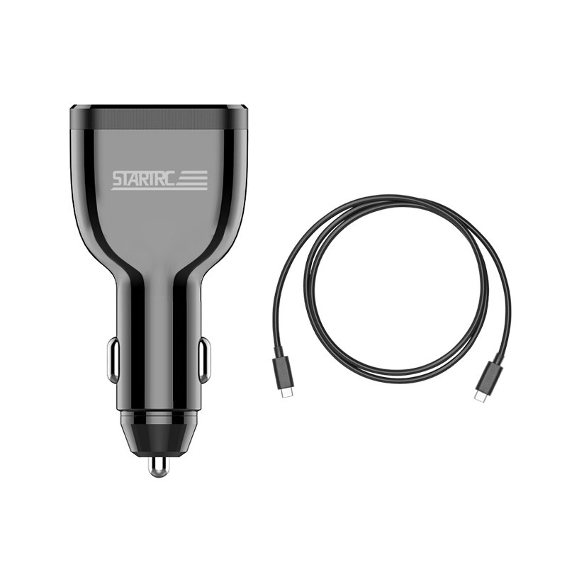 Startrc 65W car charger PD and QC 3.0 fast charging bat DJI Mavic 3