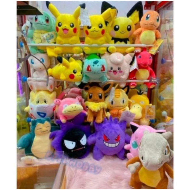 Boneka Pokemon Pikachu Tepig Togedemaru jolteon dll