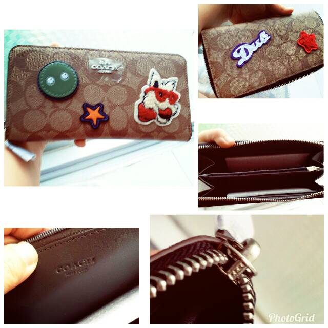Original coach wallet patchwork