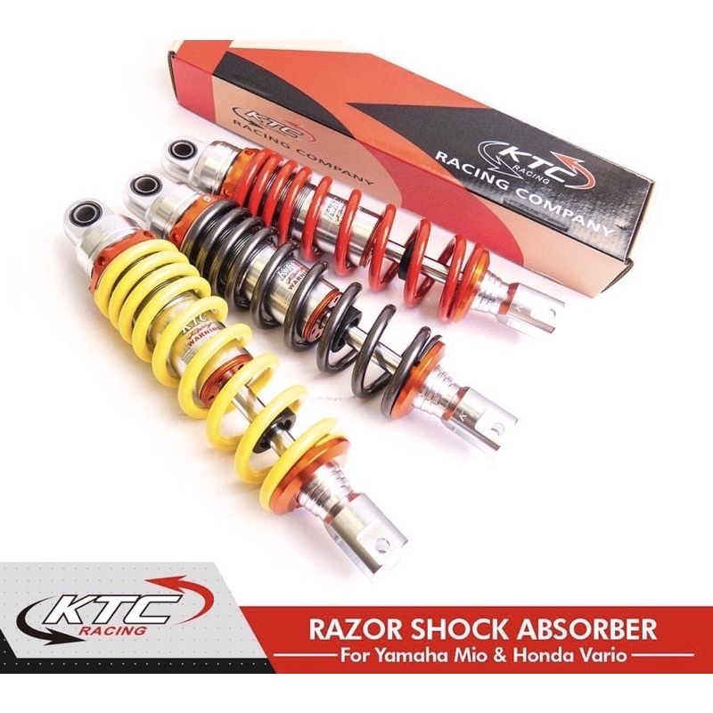 SHOCK KTC SINGLE RAZOR  NON CLIK ORIGINAL VARIO/BEAT/MIO/SHOCKBREAKER KTC RACING ORIGINAL