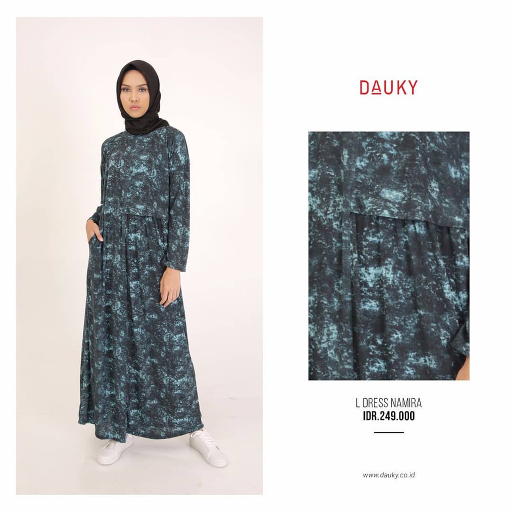 GAMIS KAOS DAUKY - L DRESS NAMIRA