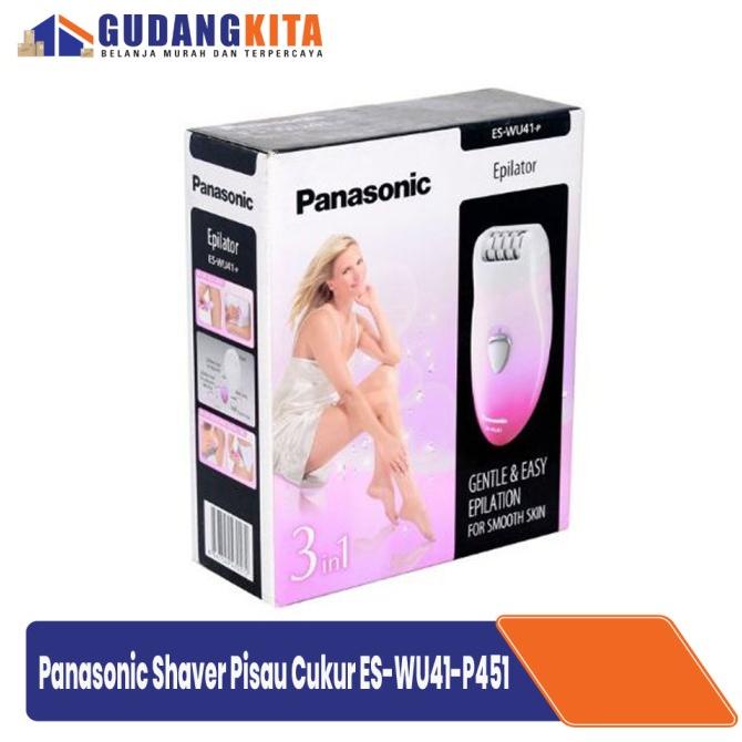 PANASONIC PISAU CUKUR WANITA ES-WU41-P451 SHAVER - ALAT PENCUKUR BULU