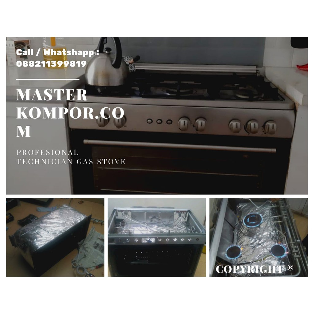 Service Kompor Gas Bekasi & Servis Oven Gas Panggilan Ariston