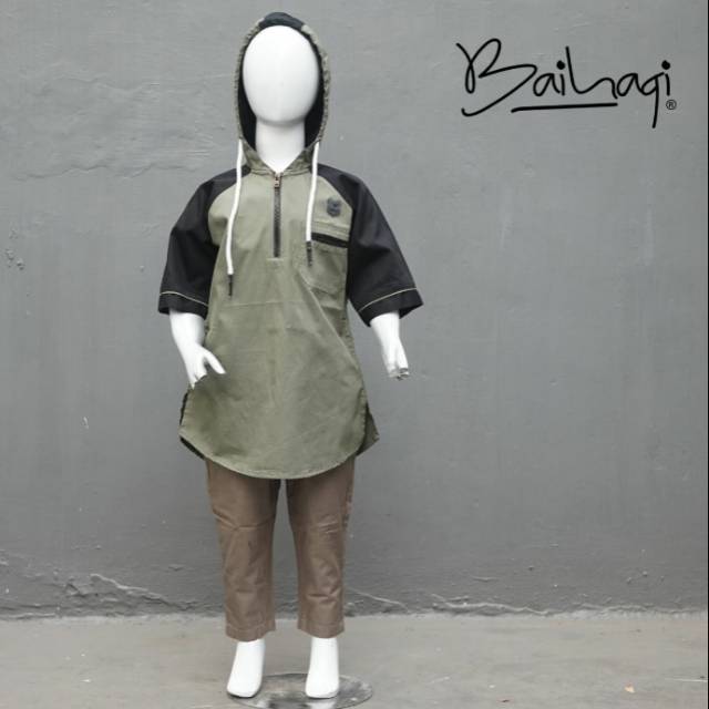 Baju Koko Anak Hoodie bisa Couple Ayah by baihaqi Premium