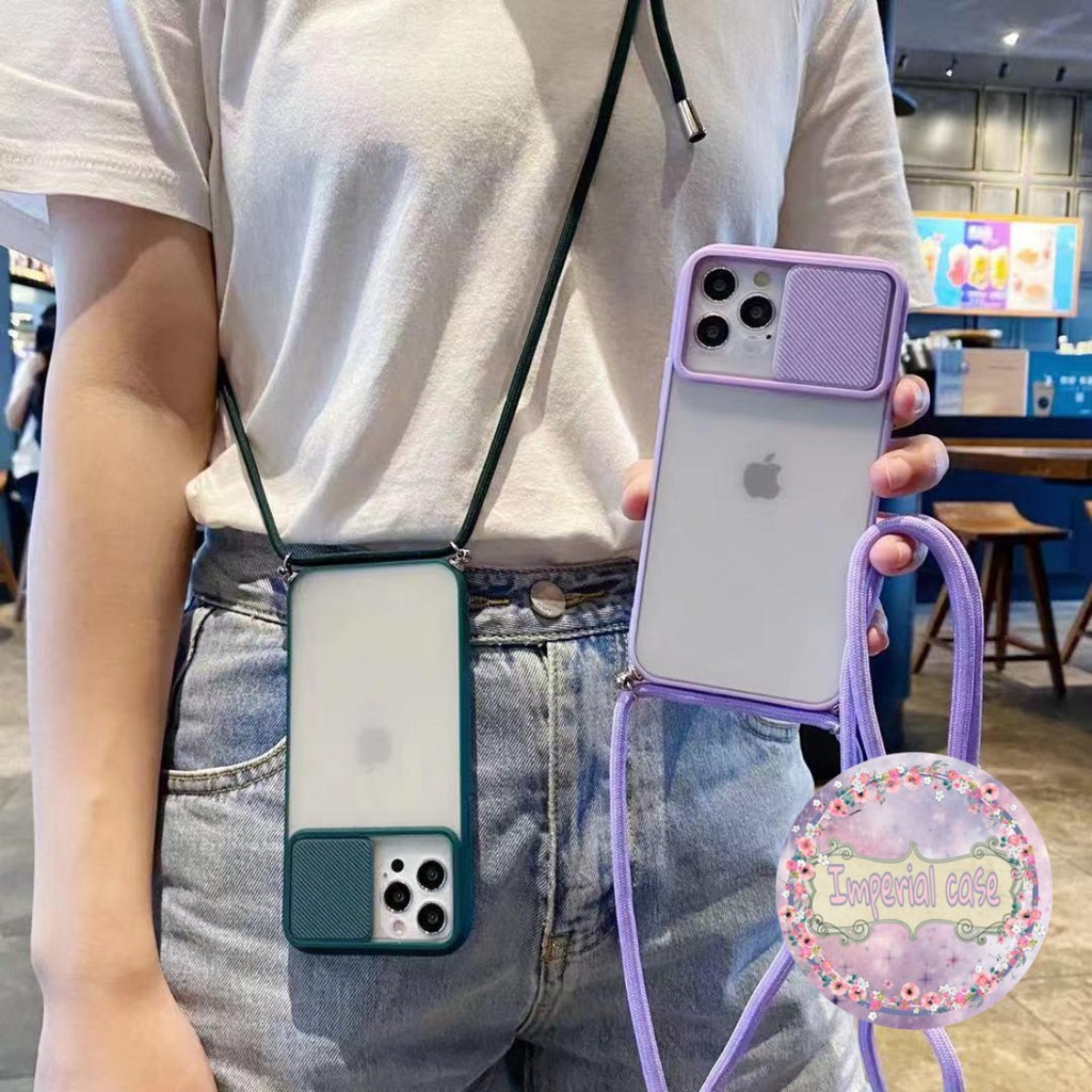 SOFTCASE SLINGCASE SLIDE PELINDUNG KAMERA XIAOMI REDMI NOTE 5A 8 9 10 11 PRO POCO F1 F3 X3 M3 PRO Mi