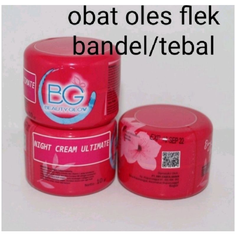 Obat Flek /Night cream Ultymate Beauty Glow