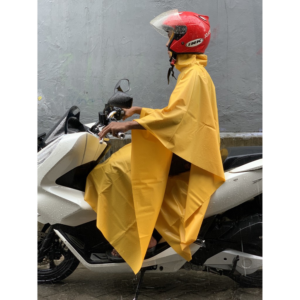 Satohama Jas Hujan Mantel Hujan Anti Air Waterproof Tebal Tidak Mudah Sobek