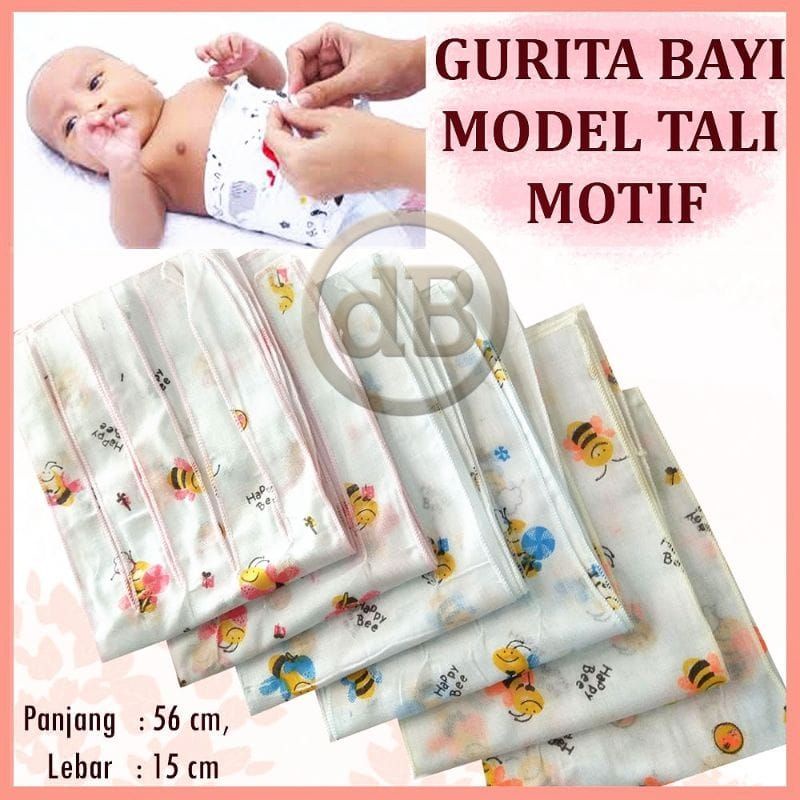 Gurita tali bayi motif karakter,Gurita bayi tali ikat Perlengkapan bayi baru lahir Newborn