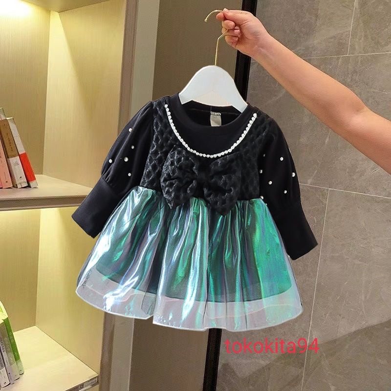 Dress Anak Import 2in1 Satuan - Gaun Anak Korea Import 1Pcs Mewah - 1Set Baju Anak Korea Satu Pcs Mewah Motif Lucu