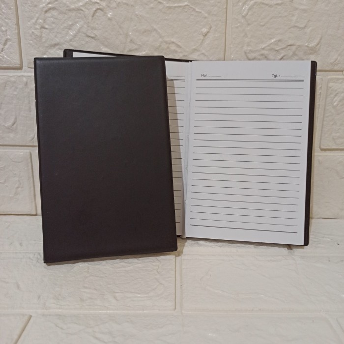 

[RESTOCK] Buku Agenda / Notebook Hitam Polos
