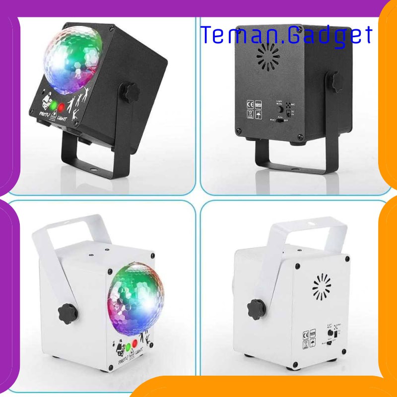 TG-DG173 CAIYUE Proyektor Laser LED Lampu Disco 60 Patterns - M-RGB-60A