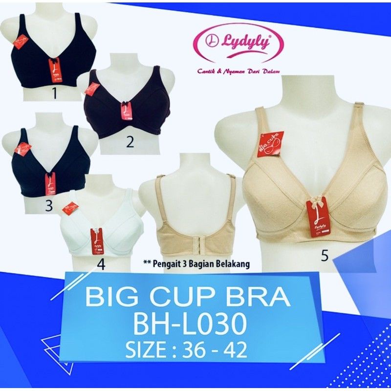 Jual Bh Bra Big Cup Lydyly L Tanpa Kawat Dan Busa Tipis Size