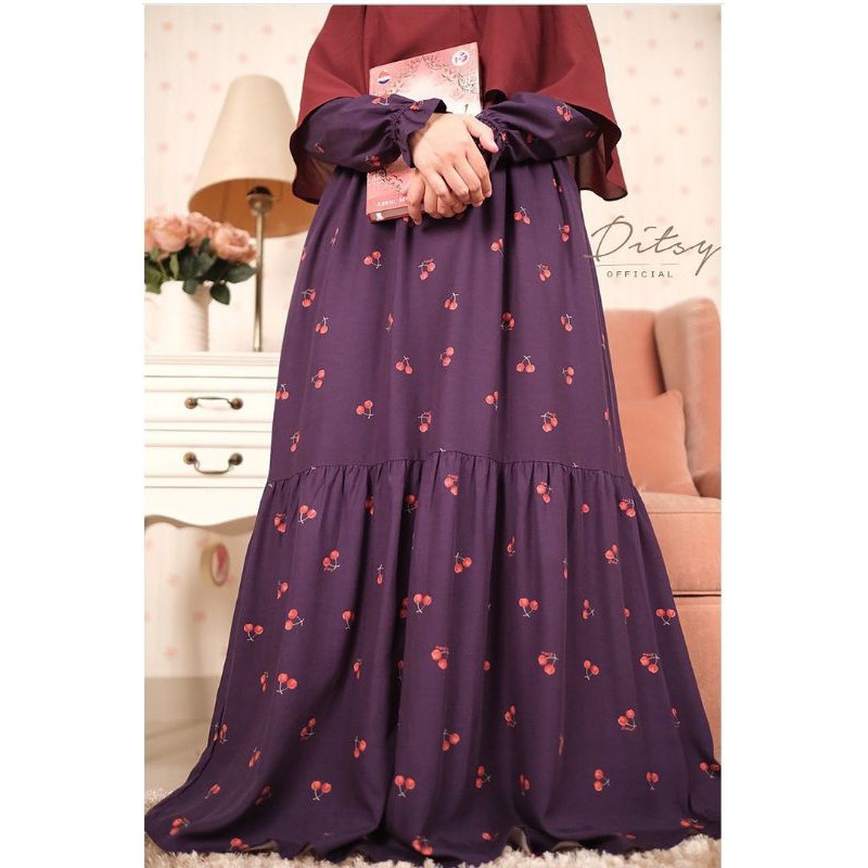 PL Ditsy Cherry Ink Purple size M