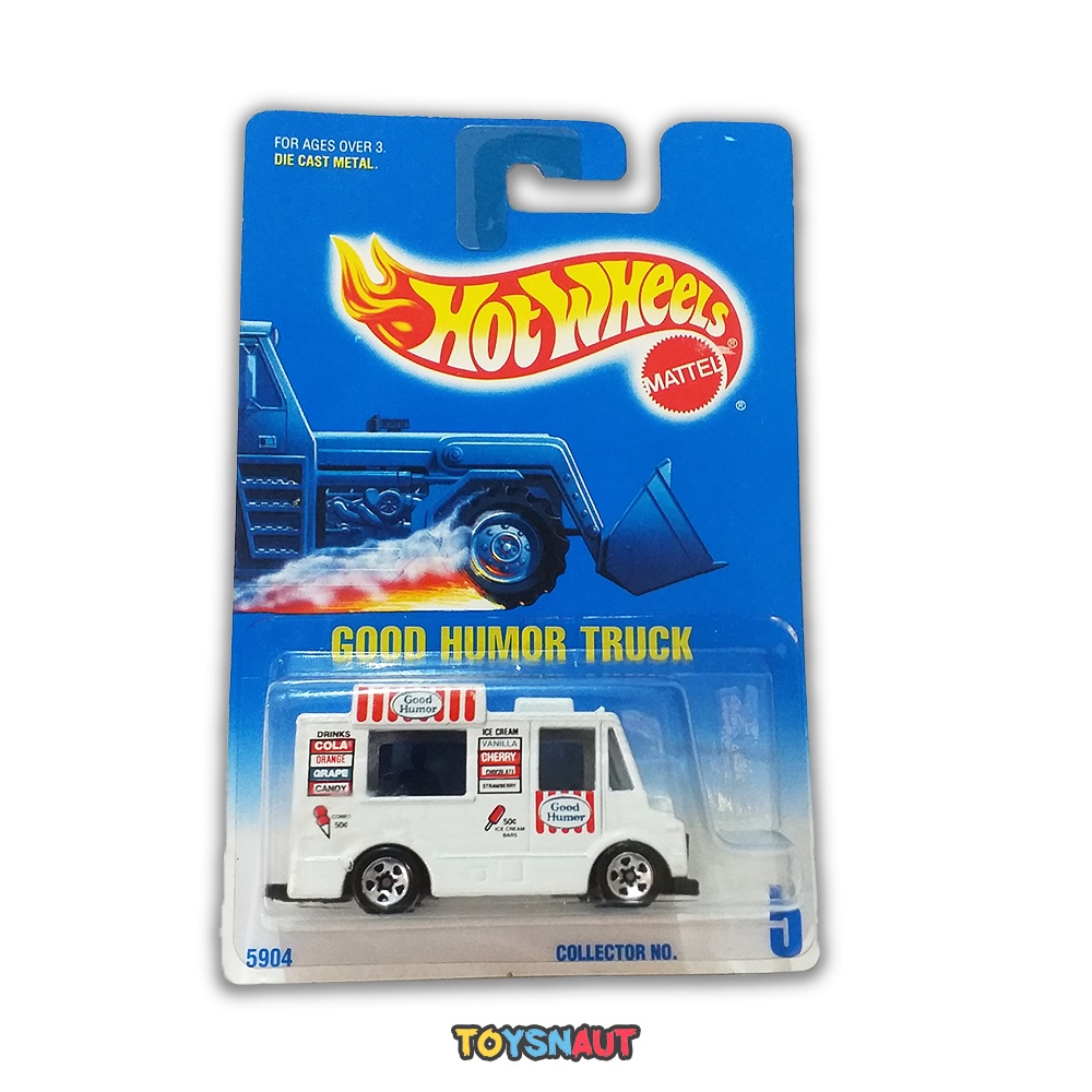 HW Hotwheels Good Humor Truck Ice Cream Truck Putih White 1991 Diecast