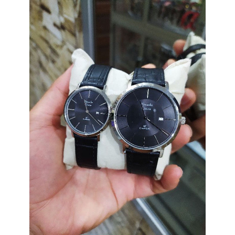 Alexandre Christie COUPLE murah Tali kulit