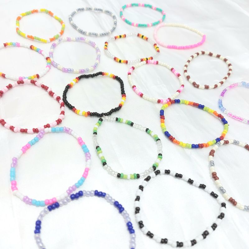 gelang manik | gelang manik-manik | bracelet beads | beads bracelet | gelang korea | gelang lucu