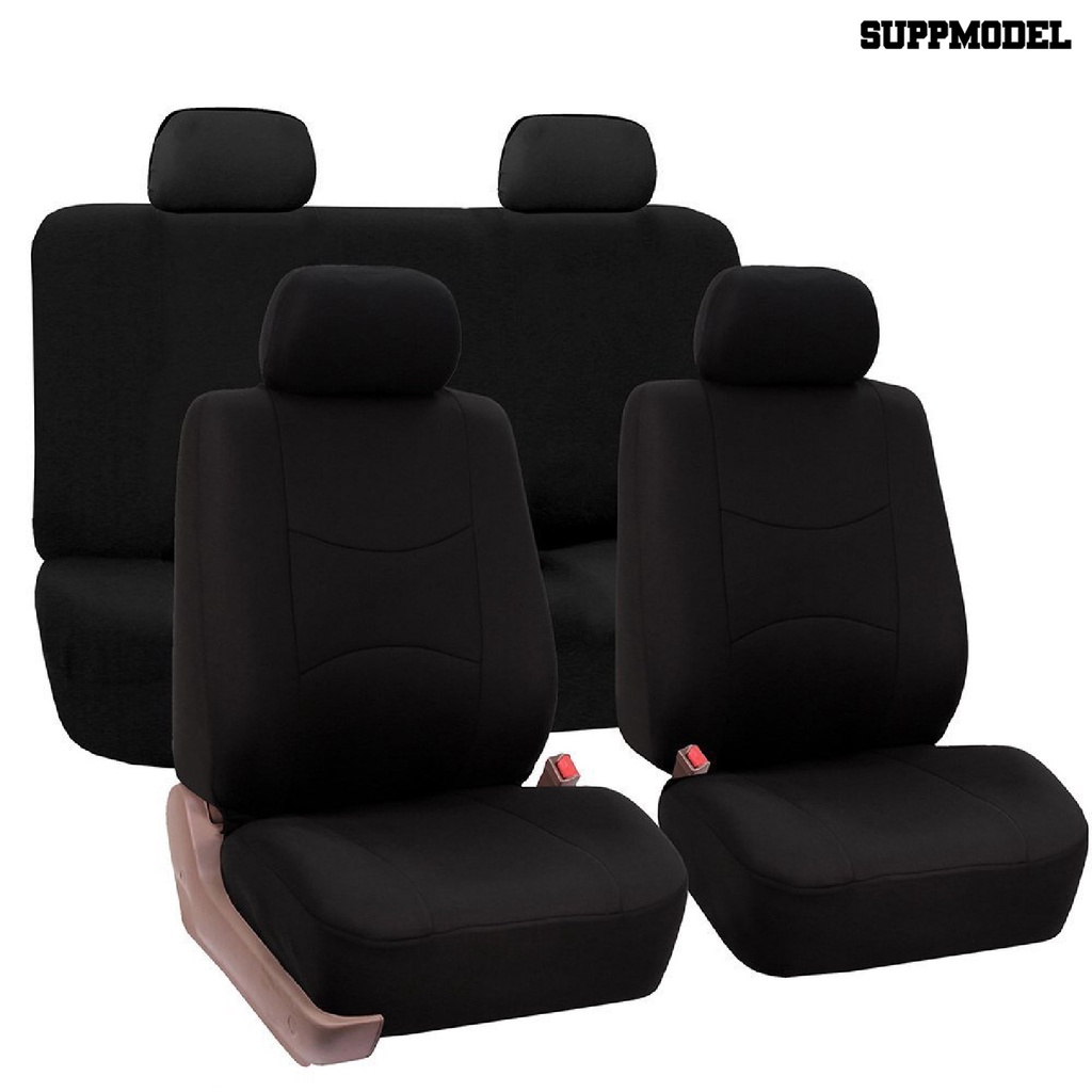 Suppmodel 9Pcs / Set Bantalan Pelindung Rem Bahan Kain Lembut Elastis Untuk Jok Mobil SUV