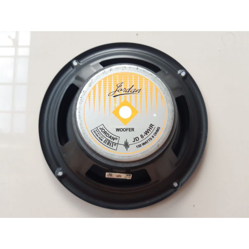 Original AUDAX SPEAKER 8 INCH WOOFER AUDAX JORDAN JD 8 WHR 150watt ORI