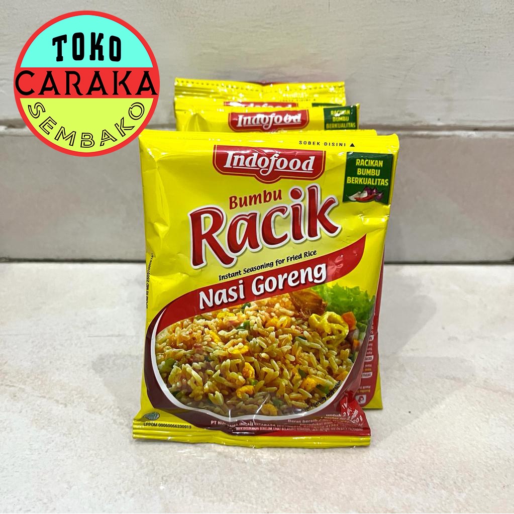 

Indofood Bumbu Racik Nasi Goreng 20g - Kemasan Praktis Sachet Saset