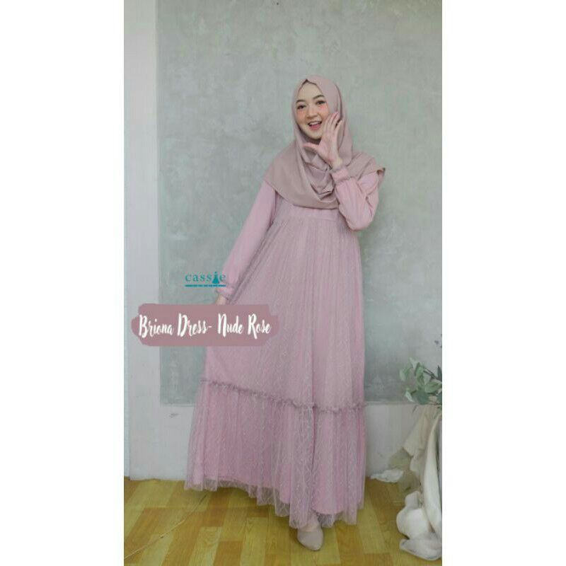 READY STOCK BRIONA DRESS BY CASSIE