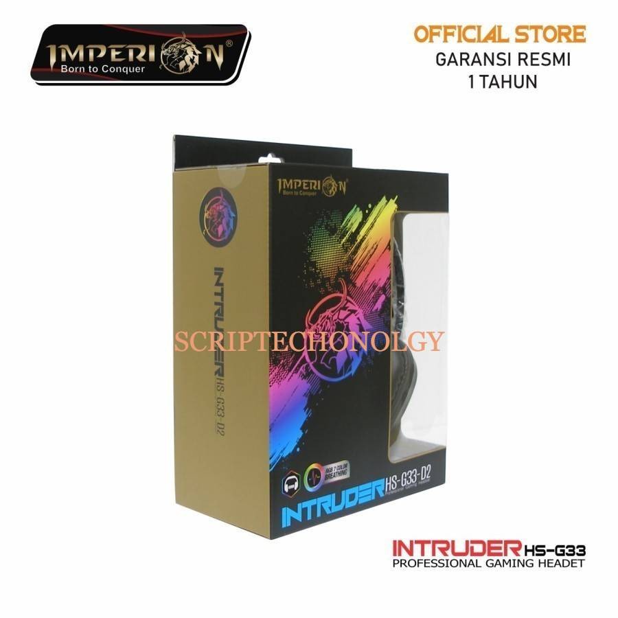 Imperion HS-G33SC Intruder Headset Gaming Imperion NEW