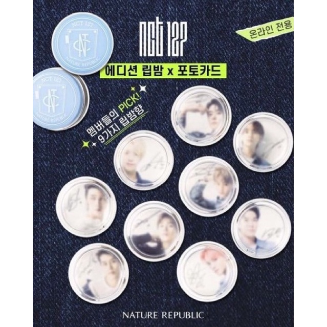 READY STOCK LIPBALM NATURE REPUBLIC X NCT 127