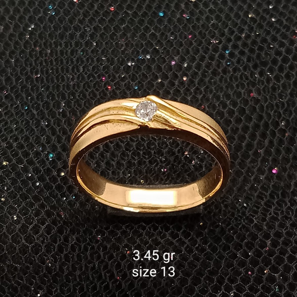 Cincin Emas 17K - 3.45 gr Kadar 750 - 1218