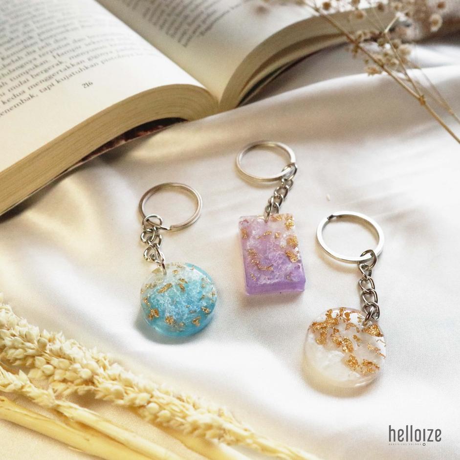 DIY Resin Kit / Resin Starter Kit by helloize.id (Keyring Coaster Case Popsocket set) EPOXY / Hamper