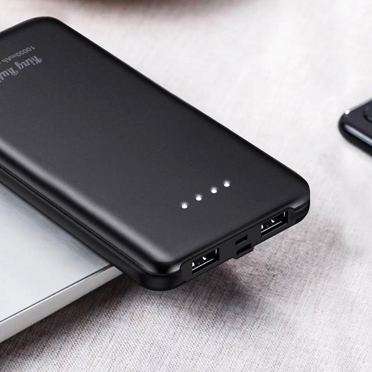 King Ruth K888 PowerBank 10000 mAh Dual USB Portable Power Bank Quick Charge