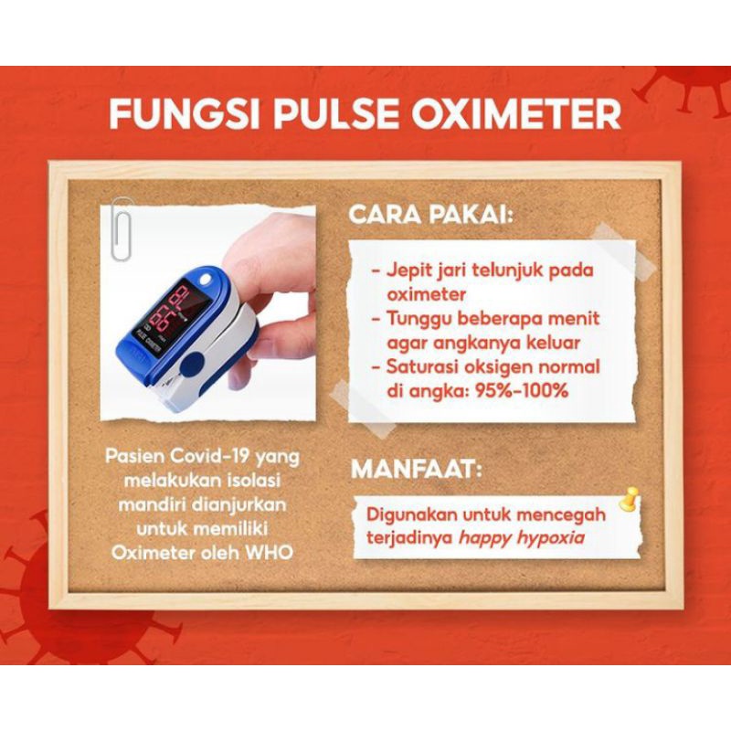 Oximeter Fingertip / Oxymeter / Oksimeter