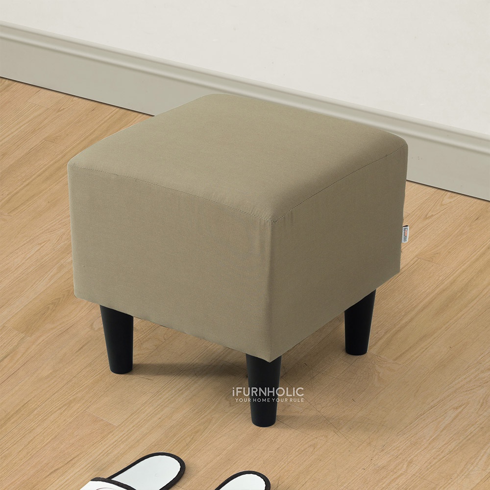 IFURNHOLIC Skona Puff | Sofa Stool Minimalis | Kursi Stool Ruang Tamu Kecil