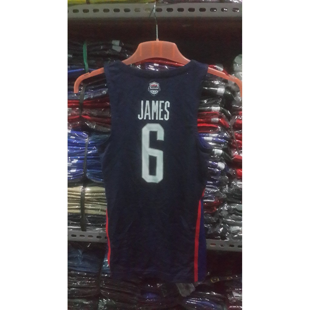 JERSEY BASKET ANAK ANAK NIKE USA JAMES ORIGINAL MADE IN INDONESIA  Diskon