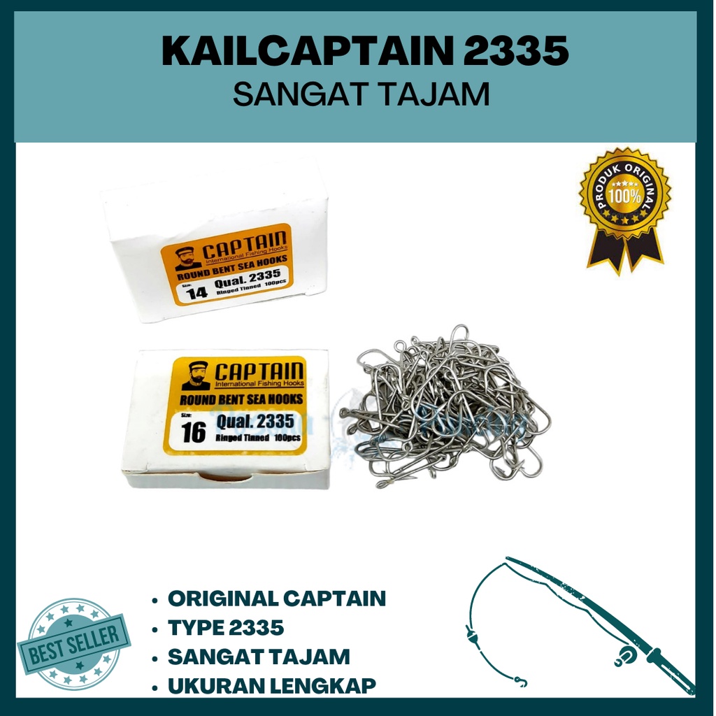 Kail Pancing CAPTAIN 2335 Ukuran dari 5-20