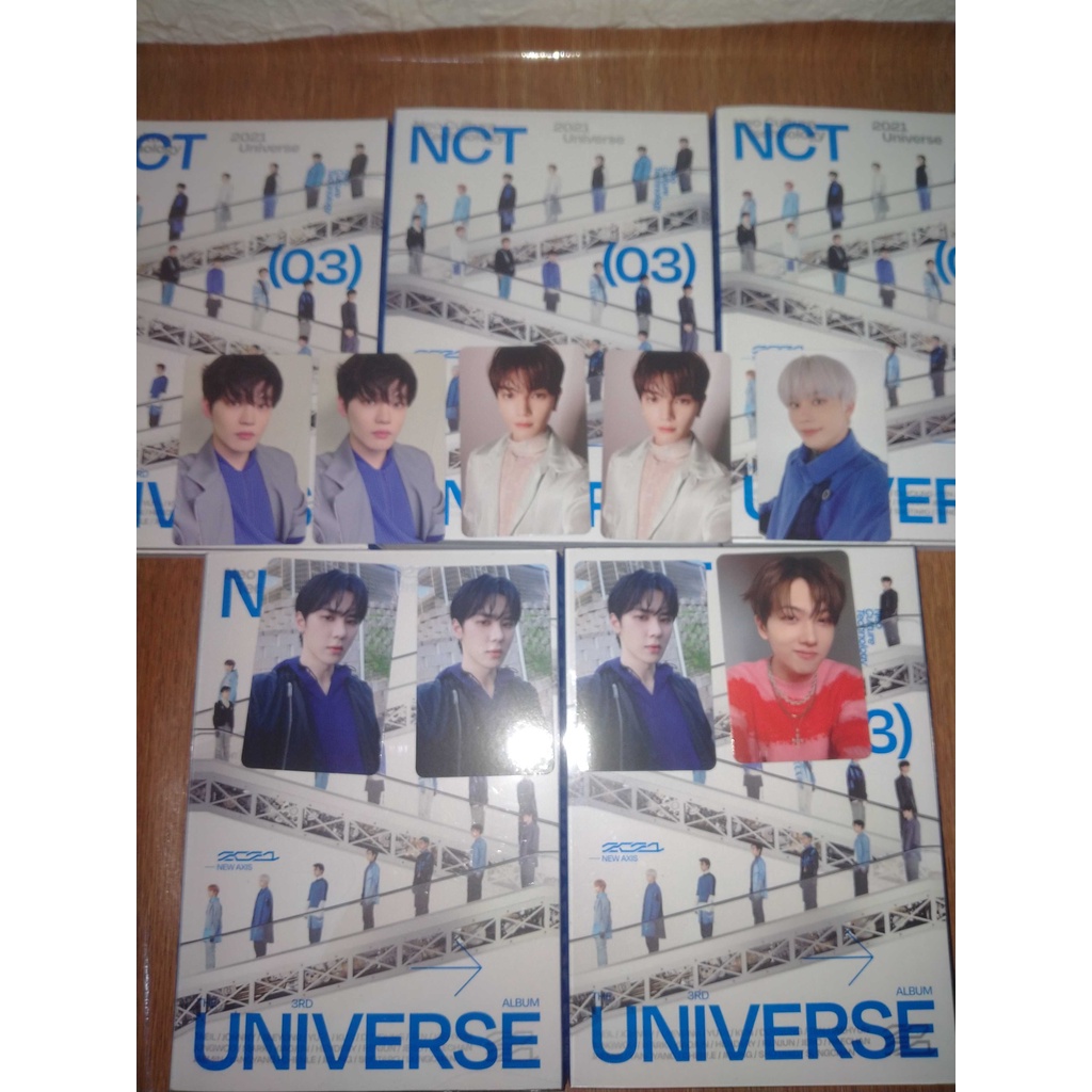 PC NCT Universe 2021 Photobook ver. (Chenle, Taeyong, Jungwoo, Kun, Jisung)