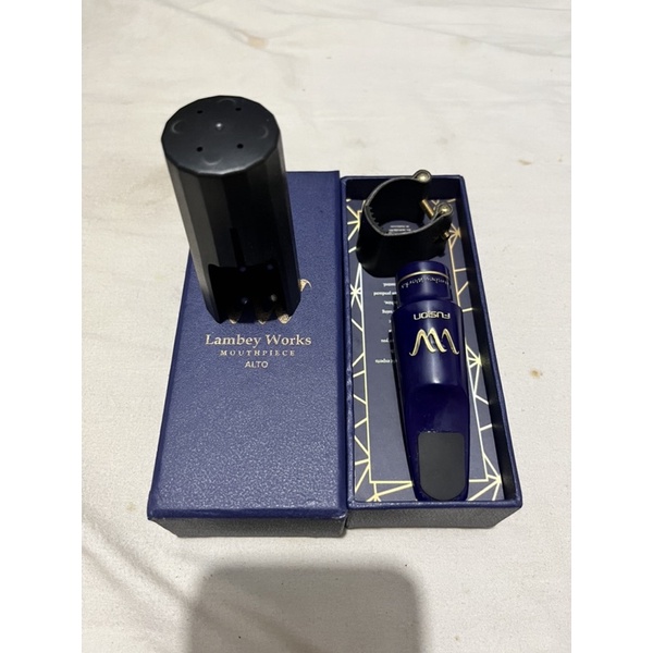 mouthpiece alto saxophone lambey works fushion no.7 second like new