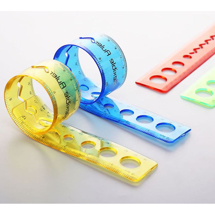 

WW 51 Penggaris Flexible Lentur Unik 30cm Soft Ruler