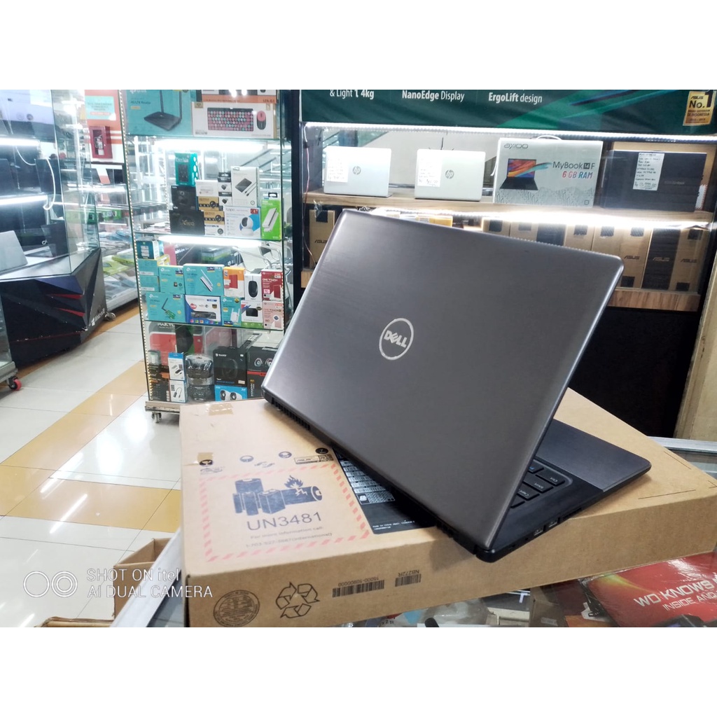 LAPTOP SECOND SEKEN BEKAS  DE  VOSTRO 5460 CORE I3 RAM 4GB SSD 128 14 INC 2 JUTAAN 2JUTAAN