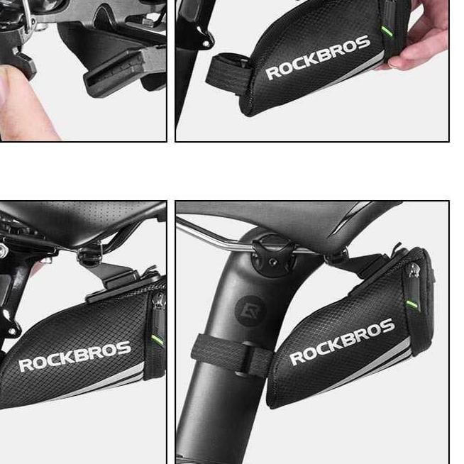 ☊ Tas Sadle Sepeda Rockbros C28 ♡