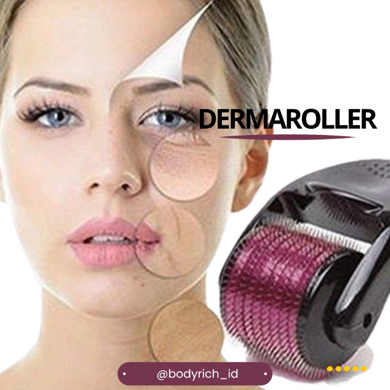 Dermaroller Strechmark Penghilang Bekas Luka Derma Roller Paket Bopeng