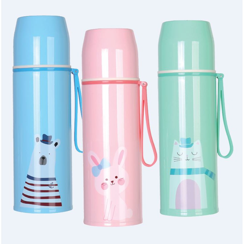 Baby Safe Vacuum Flask 350 ml (pink dan biru)