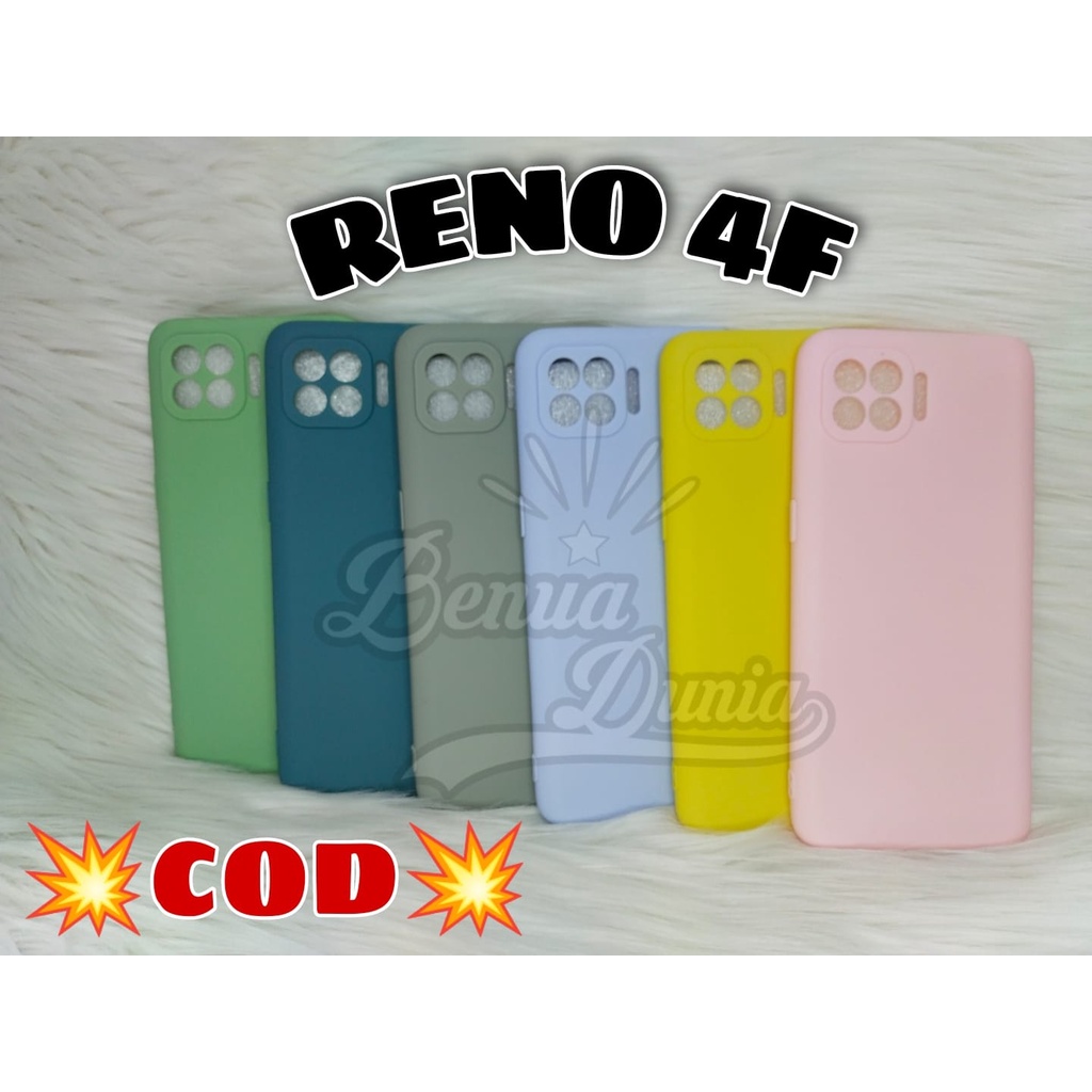 CASE MACARON RENO 4F // SOFTCASE MACARON PROTECTION KAMERA RENO 4F - BD