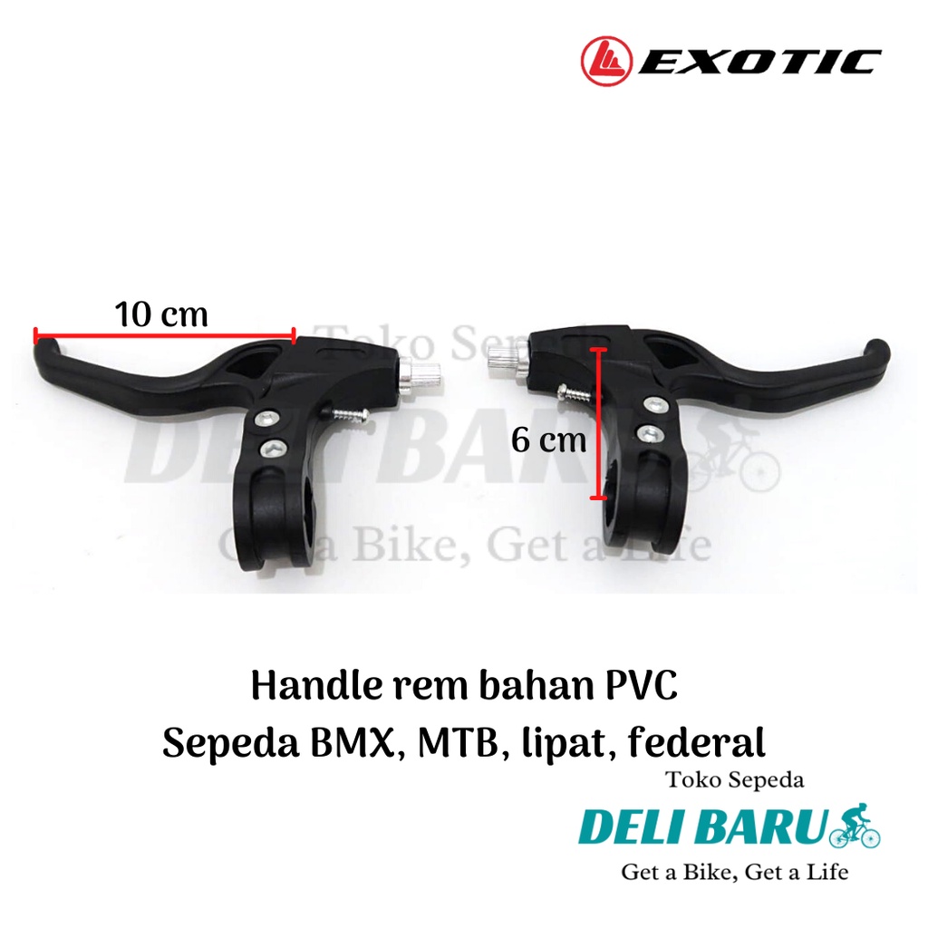 Exotic Handle PVC handel rem sepeda BMX MTB fixie federal lipat minion