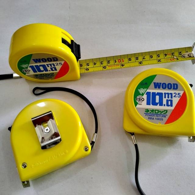 Meteran PVC 10M Wood/METERAN/ALAT UKUR /MEASURING TAPE BERKUALITAS/PENGUKUR TUKANG SERBAGUNA/METERAN ALAT UKUR DIMENSI/METERAN PERTUKANGAN/METERAN TARIK UKUR TUKANG BANGUNAN/MEASURING TAPE ASLI ORIGINAL