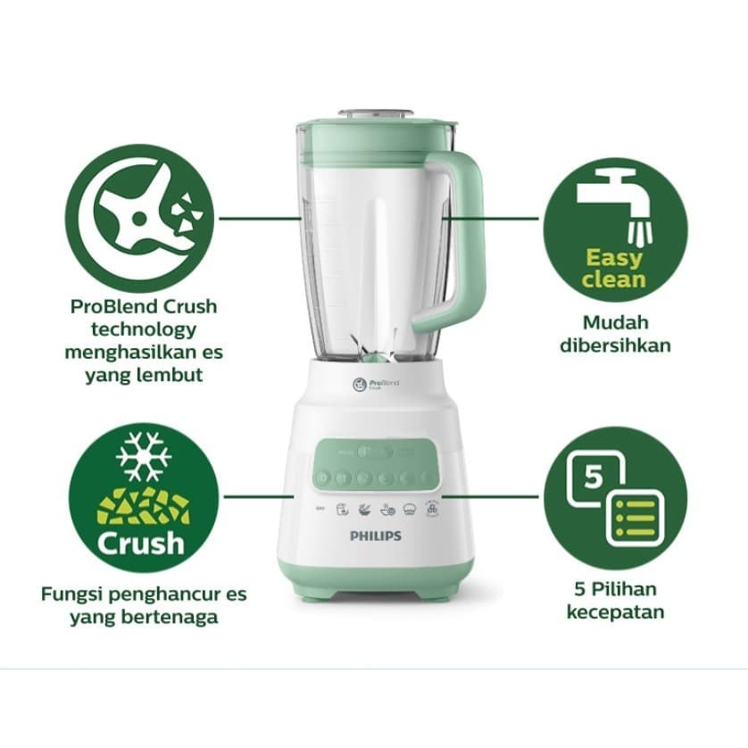 BLENDER PLASTIK PHILIPS HR2223/30 HR 2223/30 HR 2223 HR2223 Chopper