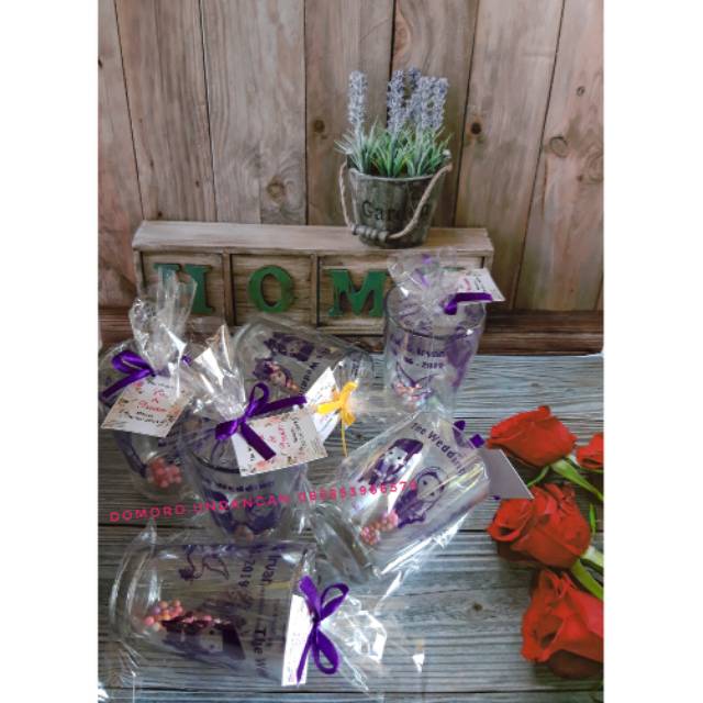 Souvenir gelas murah,gelas,cantik